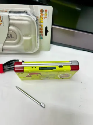 Nintendo DS Lite Grigio e Giallo Fluo