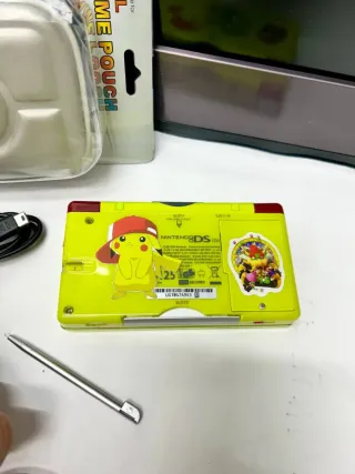 Nintendo DS Lite Grigio e Giallo Fluo