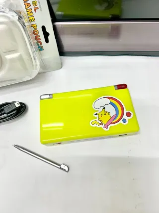 Nintendo DS Lite Grigio e Giallo Fluo