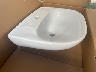 Lavabo Cerámico Blanco ZOOM Suspendido