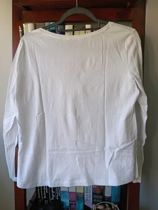 Camiseta Springfield Blanca Talla L