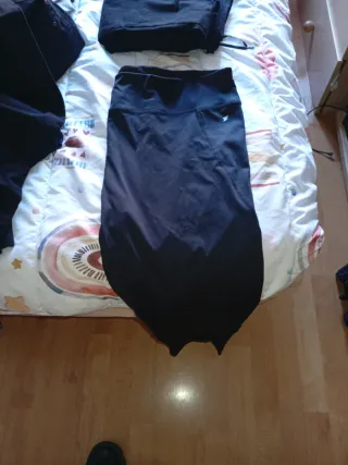 Mono corto azul Pantalón vaquero