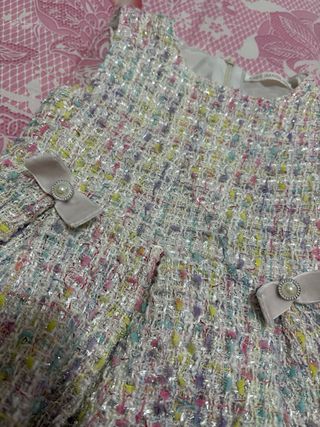 Vestito bambina fantasia colorata