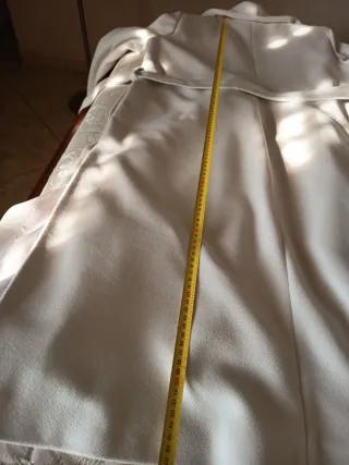 Cappotto donna lungo panna