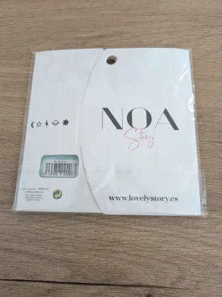 Colgante Inicial M NOA Story Plata