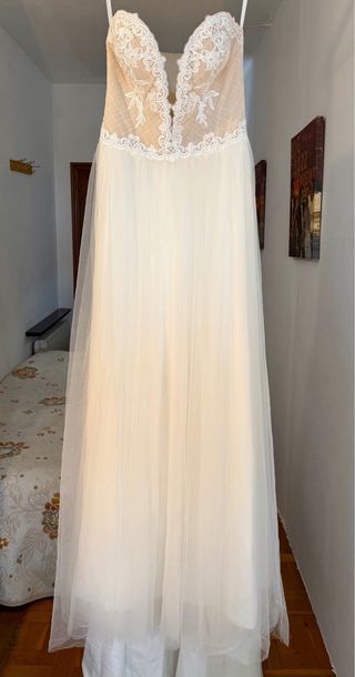 Vestido de Novia XM Honoria Talla 44