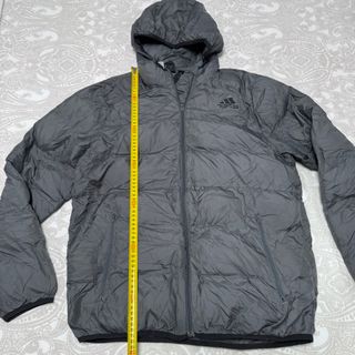 Chaqueta Adidas Plumas Gris Talla XL talla chico