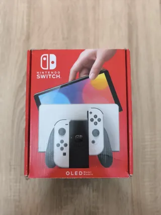 NINTENDO SWITCH OLED BLANCA
