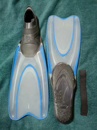 Aletas Buceo Decathlon Talla 36-37.