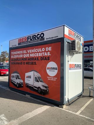 Módulo oficina 4,40 x 2,40 climatizado