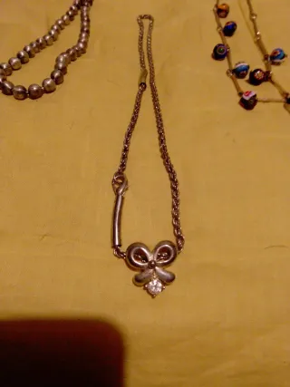 Lote bisutería antigua collares y pulseras