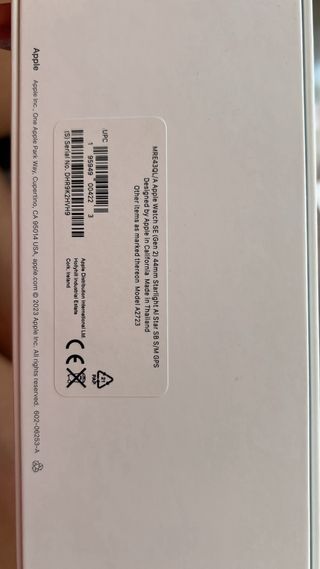 Apple Watch SE 44mm Plata