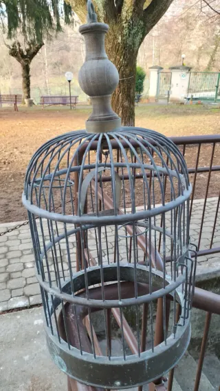 Gabbia per uccelli vintage