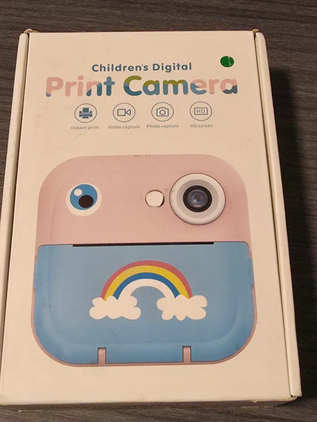 Cámara infantil Print Camera azul/rosa