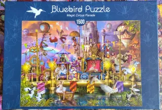 Puzzle Bluebird 1500 piezas Magic Circus
