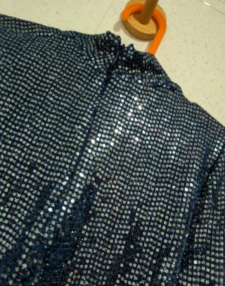 Vestido lentejuelas Pull&Bear XS