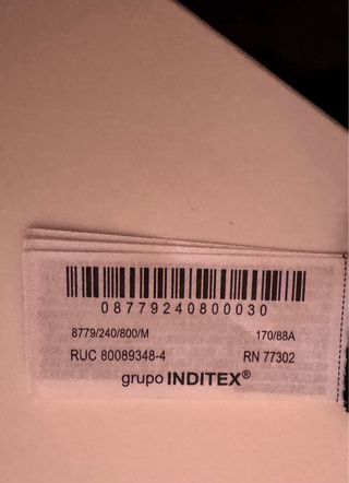 Blusa negra apliques Zara