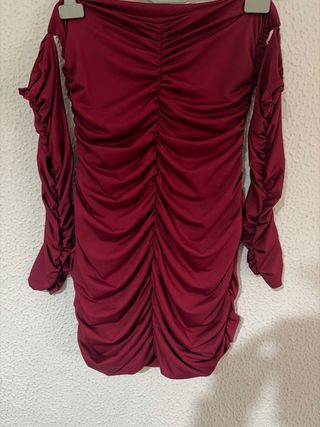 Vestido ajustado granate sin usar Talla M