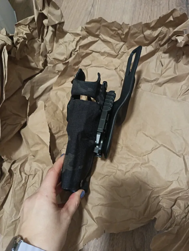 Funda Táctica Glock 17/19 Camuflaje