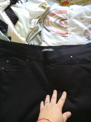 Pantalones negros mujer