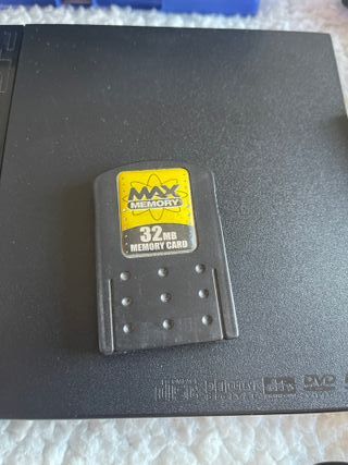 PS2 Slim + 2 Mandos + Memory Card + Giochi