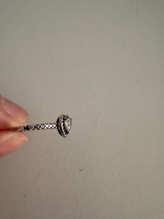 Anillo Pandora Corazón Plata