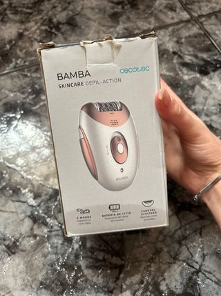 Depiladora Cecotec Bamba Skincare Depil-Action