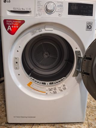 Secadora LG DUAL Inverter Heat Pump 8kg
