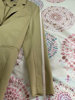 Blazer oversize beige