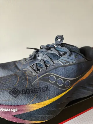 Saucony Triumph Gore-Tex Gris/Amarillo