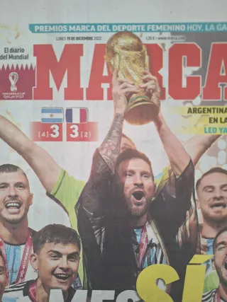 Diario Marca Messi Mundial 2022