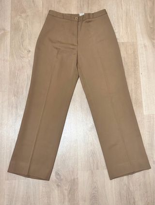 Pantalones de Lana Marrones