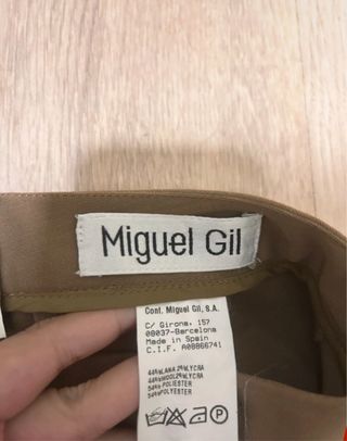 Pantalones de Lana Marrones