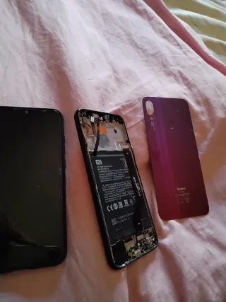 Xiaomi Redmi Note 7 64GB Nero + ricambi in foto.