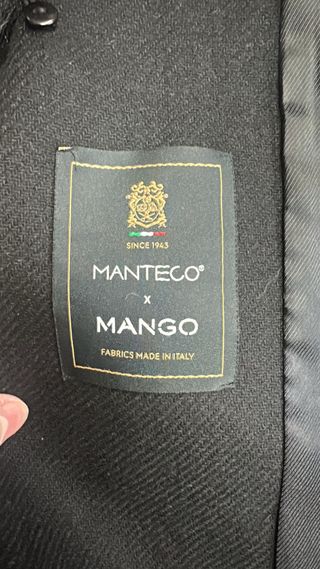 Abrigo lana cuello pelo