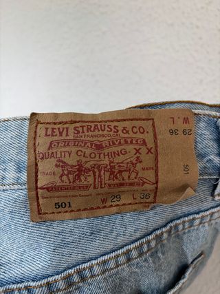 Pantalón Levis Hombre Talla 36 Vaquero