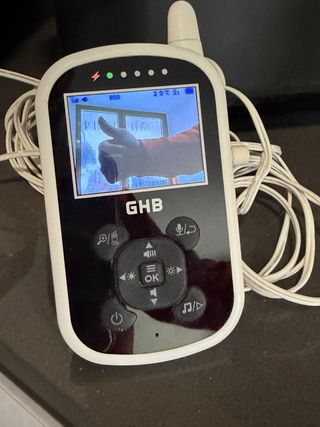 Vigilabebés GHB con cámara y monitor