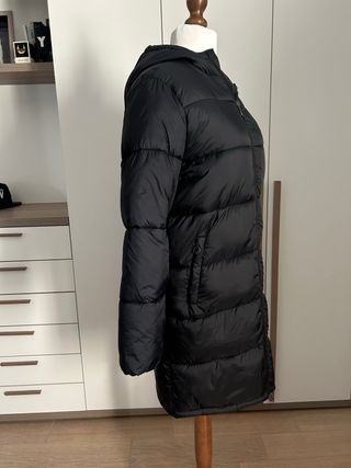 Piumino lungo nero FILA taglia S