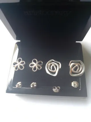 Pendientes de plata