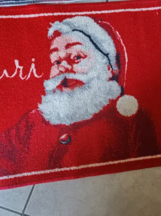 2 Tappeti Natalizi Multicolore