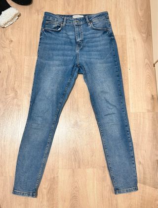 Pantalones Vaqueros Slim Fit Azules