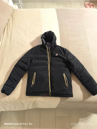 Giubbotto invernale da Uomo Nero Taglia L