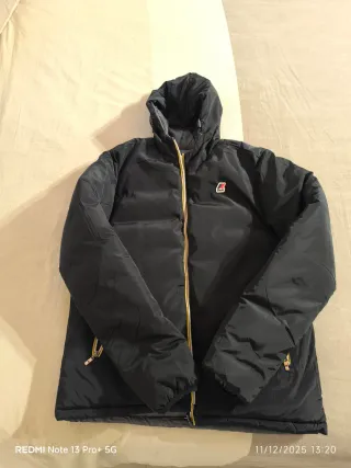 Giubbotto invernale da Uomo Nero Taglia L