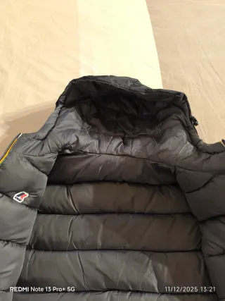 Giubbotto invernale da Uomo Nero Taglia L