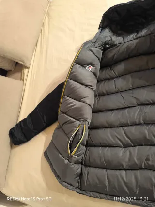 Giubbotto invernale da Uomo Nero Taglia L