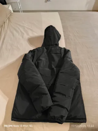 Giubbotto invernale da Uomo Nero Taglia L