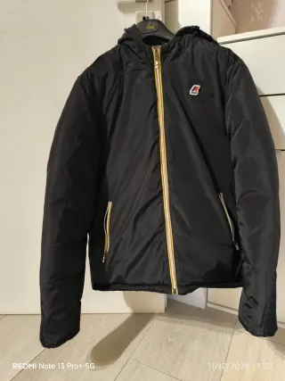 Giubbotto invernale da Uomo Nero Taglia L