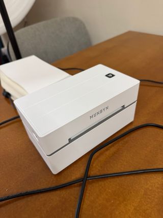 Impresora de etiquetas MUNBYN blanca