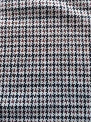 Minifalda Stradivarius cuadros L / 40 / 12