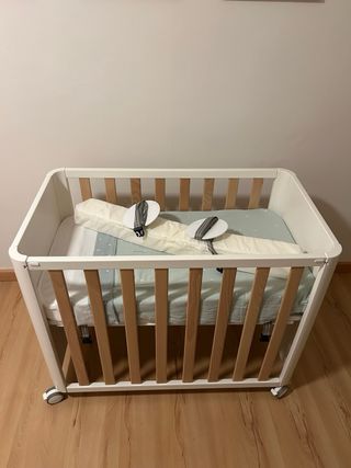 Cuna Colecho Doco Style 90x50 + colchón antiahogo